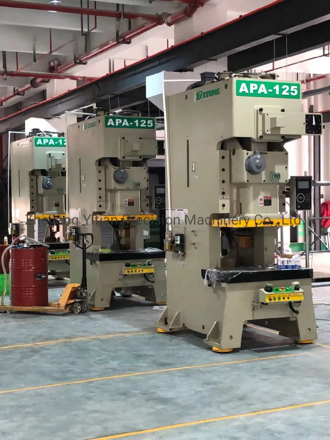 Double Point Straight Side Press Machine Welded Frame Body Straight Side Press.