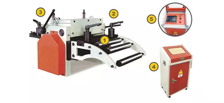 Aluminum Sheet Feeder Machine for Metal Stamping Coil Feeder Nc Servo Feeding Machine