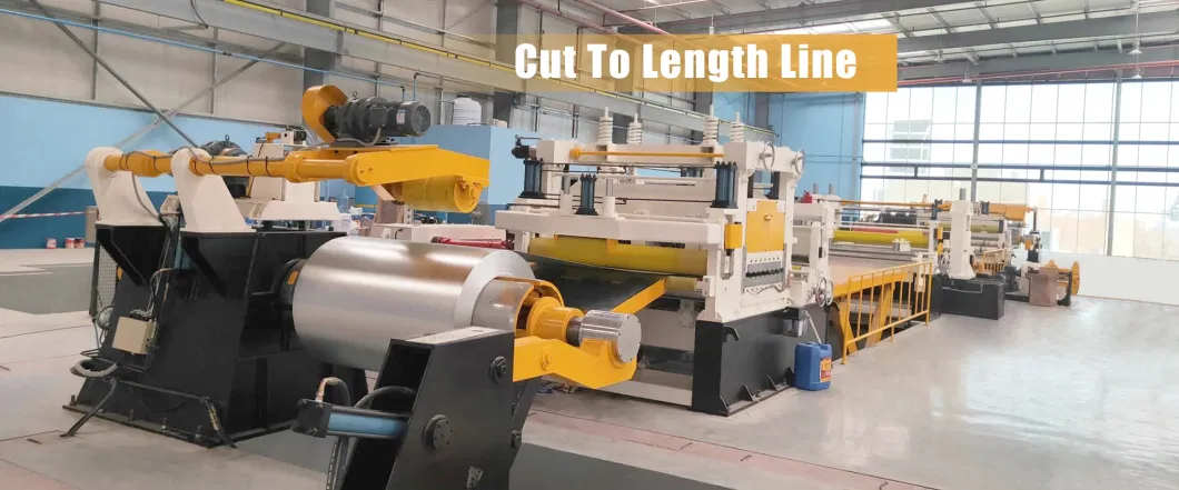 Heavy Gauge Ctl High Speed Aluminum Tinplate Stainless Steel Coil Sheet Metal Cut to Length Slitting Line Machine with Decoiler Rewinder Leveler Uncoiler