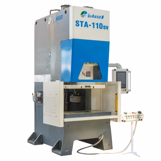 200 Ton C Frame Single Point Servo Power Press Machine for Metal Punching Forming