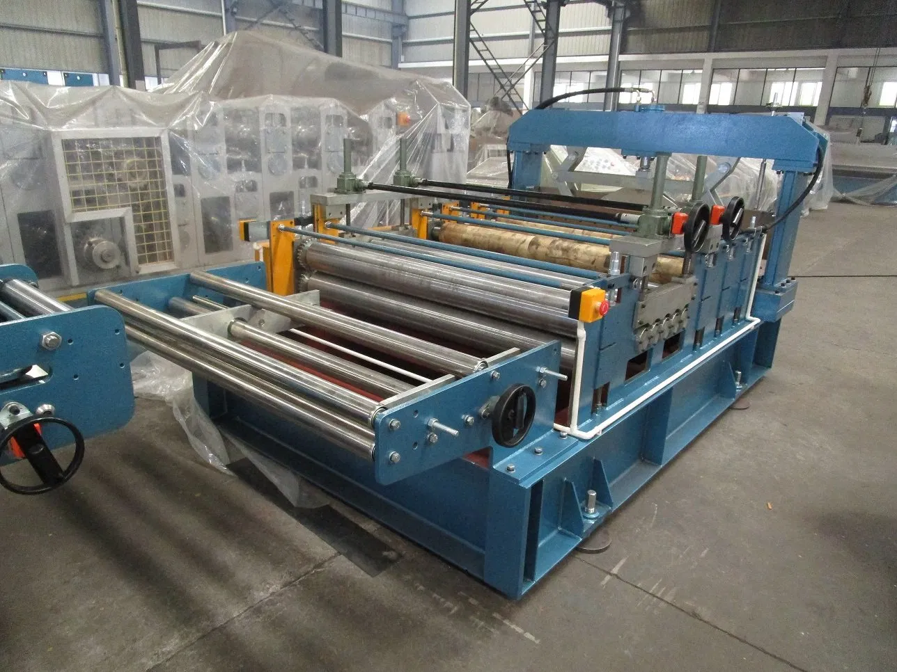 Hydraulic Metal Coil Automatic Feeder, High Speed Ctl Line, The Cut to Length Machine Method