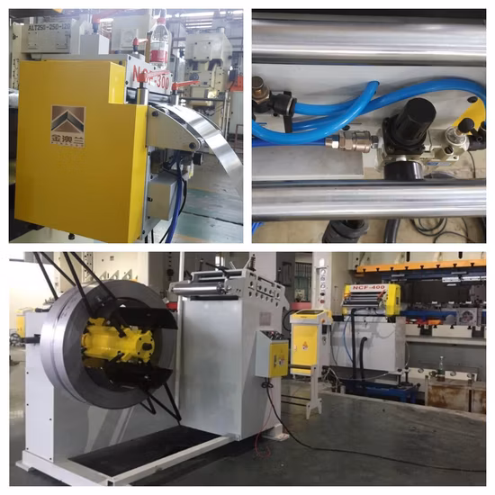 Stainless Steel Strips 3 In1 Uncoiler Feeder Leveler Metal Coil Feeding Machine